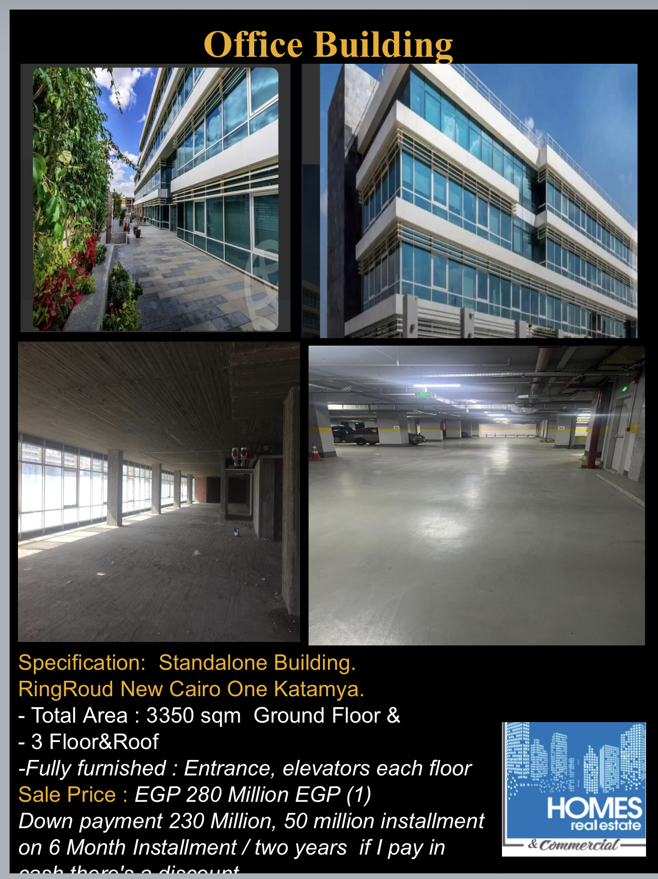 Full Office Building – Furnished